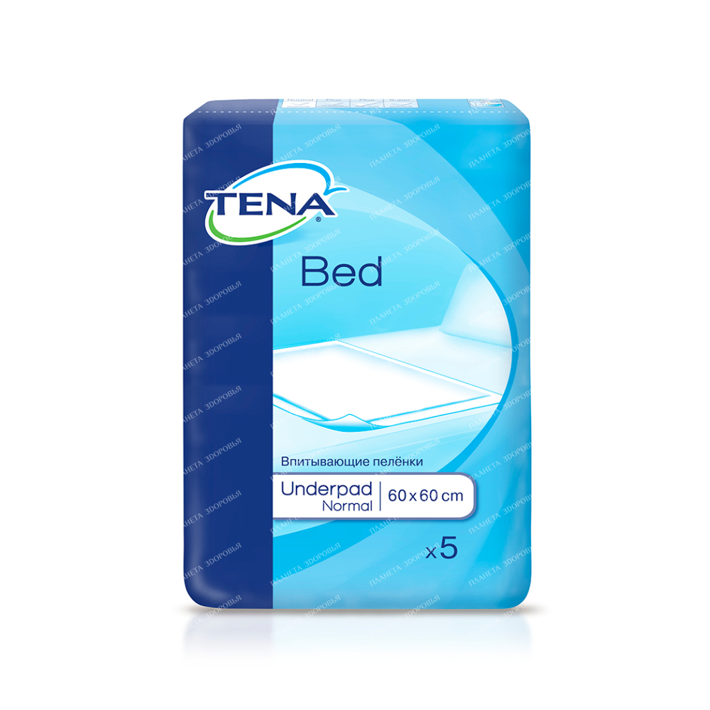 TENA Absorbent sheets (diapers) Bed Underpad Normal 60*60cm, 5 pcs