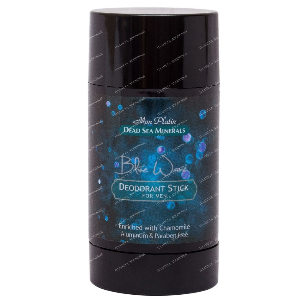 Mon Platin Dead Sea Minerals Deodorant for Men (BLUE WAVE) 80 ml