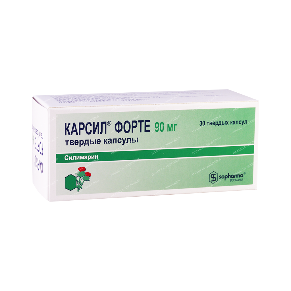 Karsil capsules 90mg №6x5