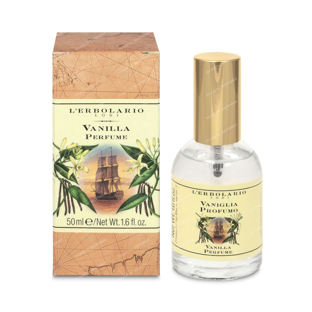 L'Erbolario "VANILLA" Eau de Parfum, 50 ml