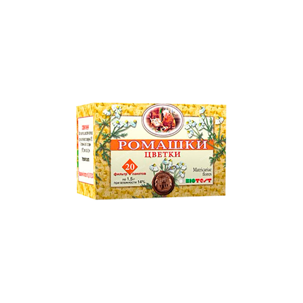 Chamomile flowers, large size 1.5g