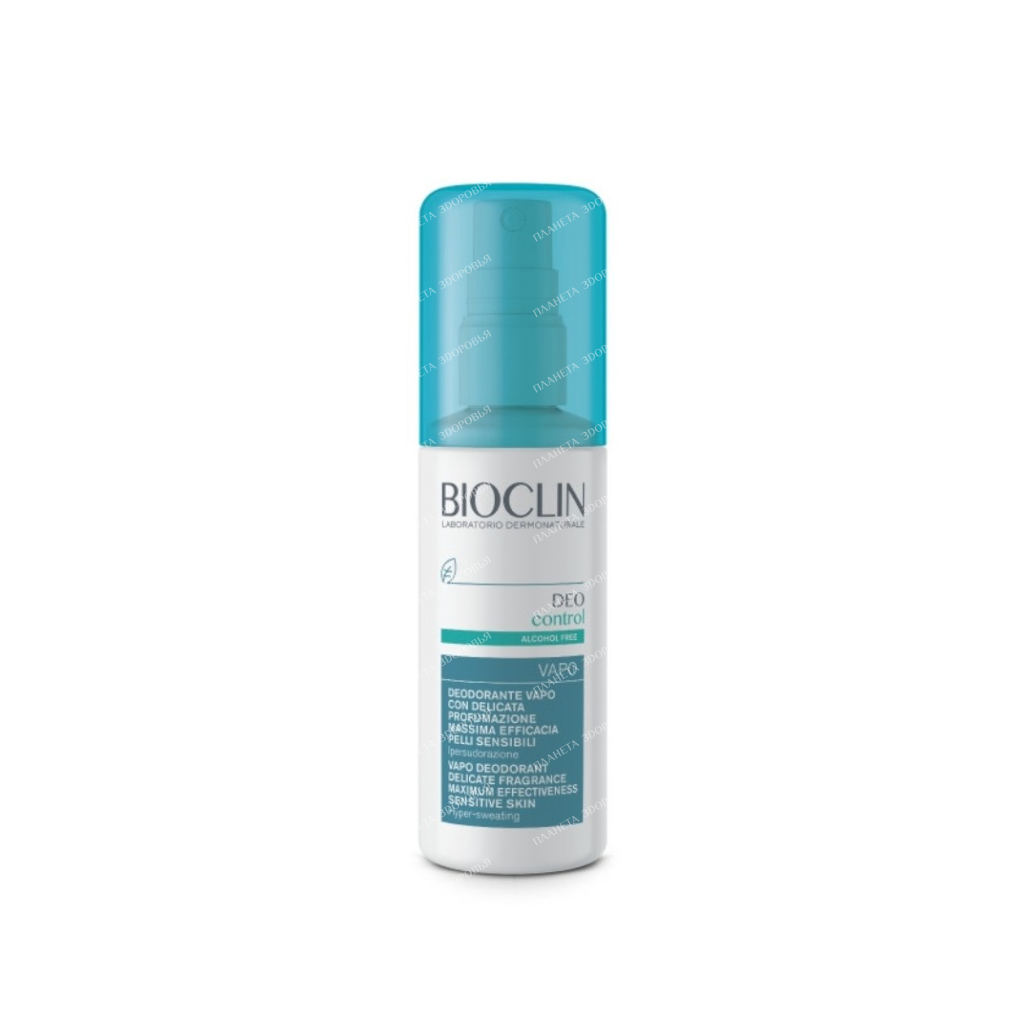 BIOCLIN DEO control Spray deodorant maximum effect with a light fragrance for sensitive skin, 100 ml