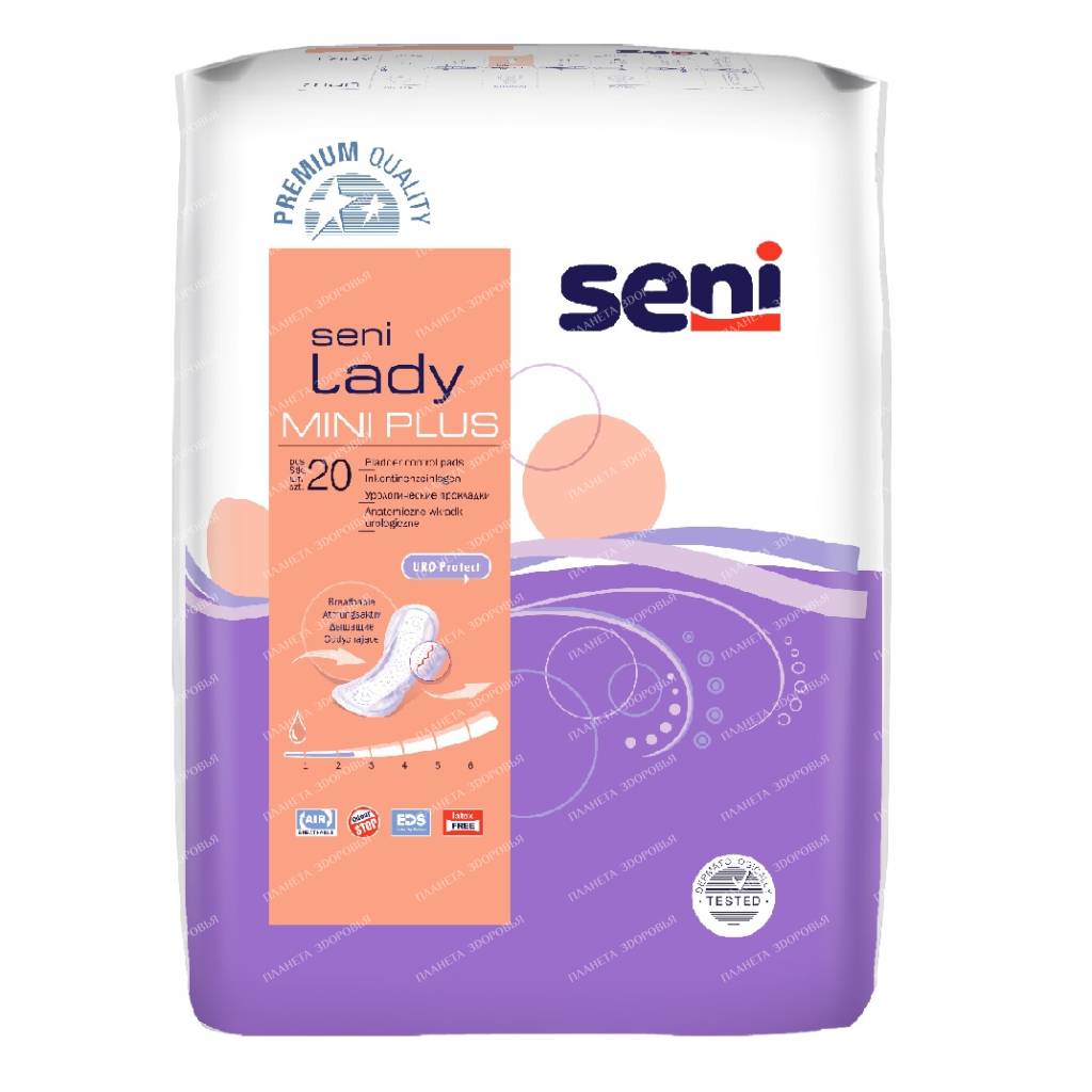 Seni Lady mini plus Urological pads, 20 pcs