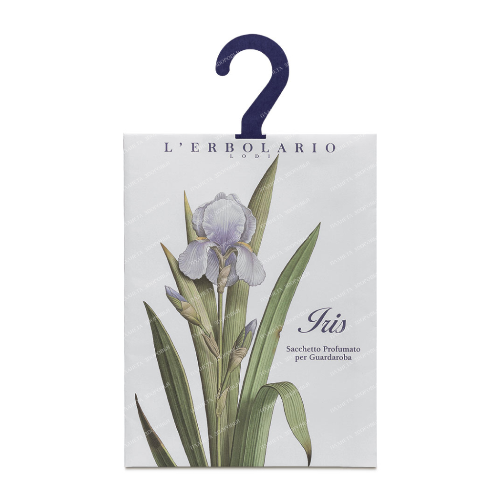 L'Erbolario "IRIS" Flavored sachet for chest of drawers