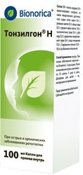 Bionorica Tonsilgon N drops, 100 ml.