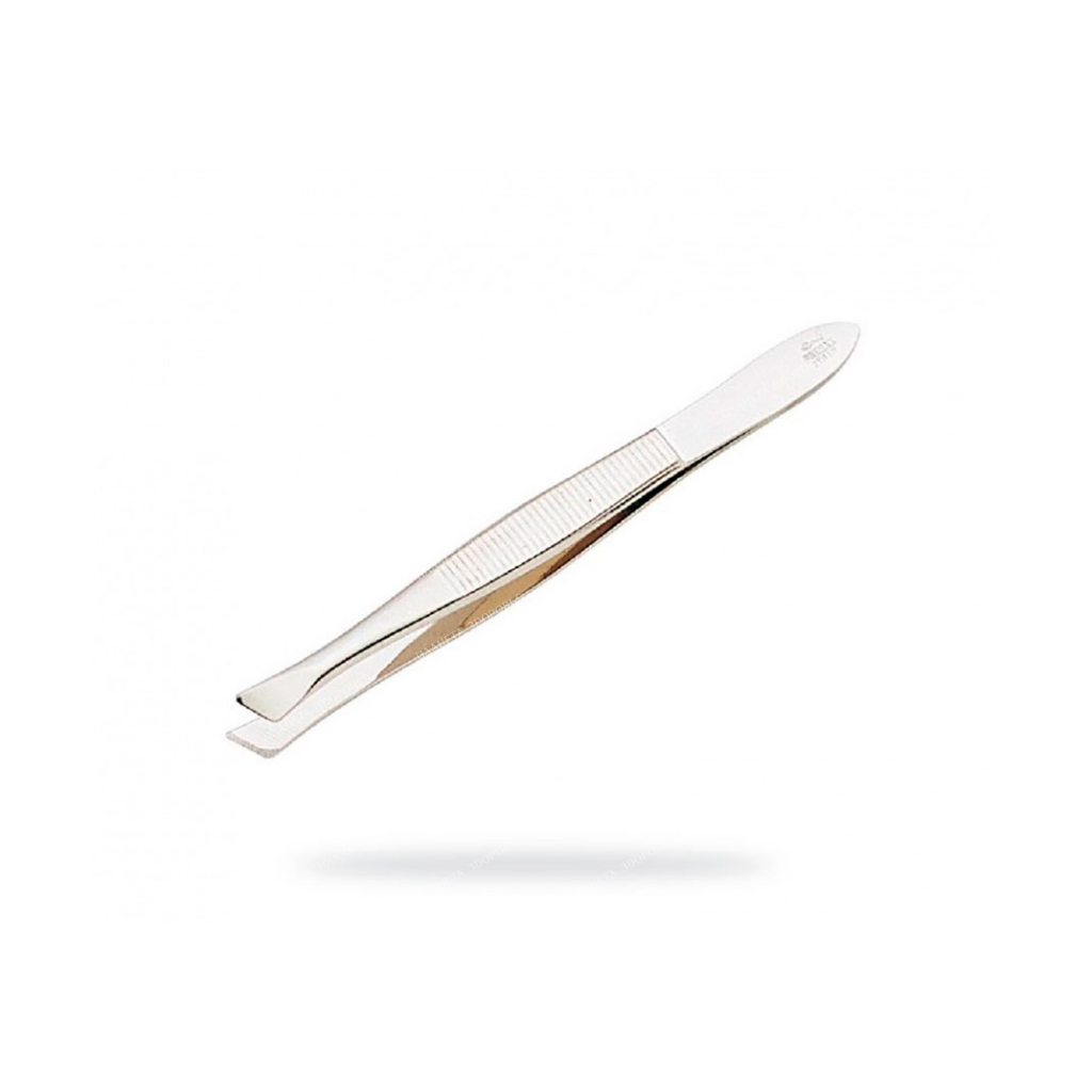 Optima Line Classica Collection Eyebrow tweezers with angled tips 7.8 cm/3''