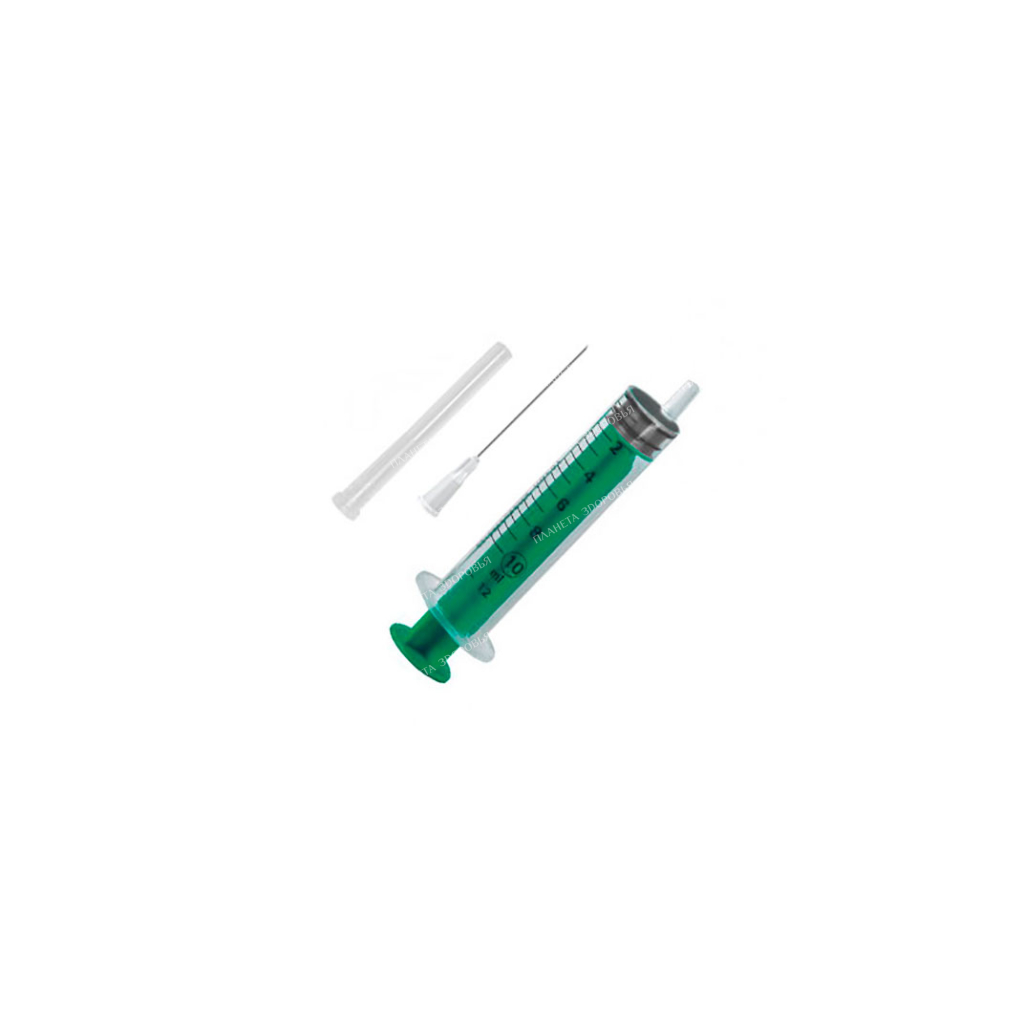 Syringe Avanti Medical three-component single use sterile with a needle 10.0 ml