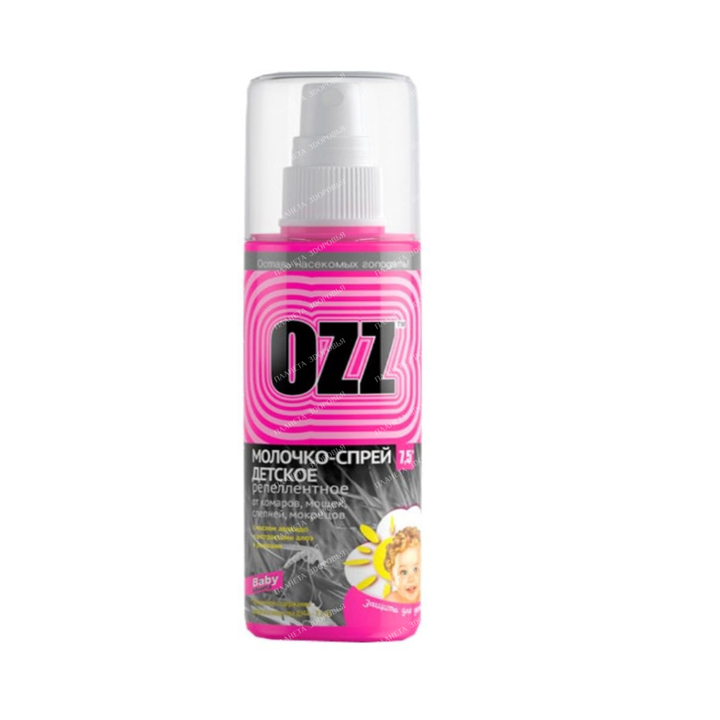 OZZ-BABY Repellent baby milk spray, 100 ml