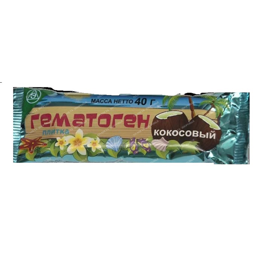 Hematogen with coconut 40 gr.