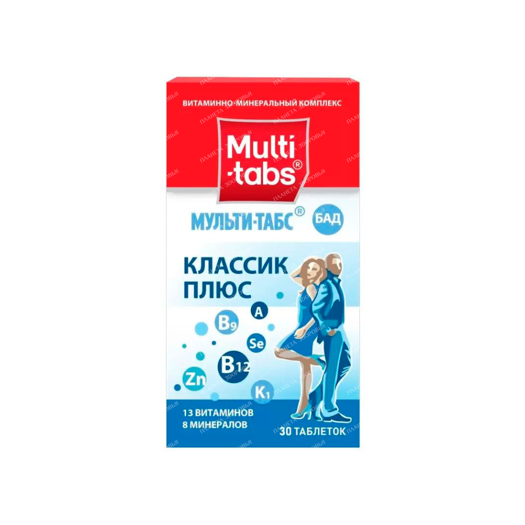 Multi-tabs Classic Plus tablets β30