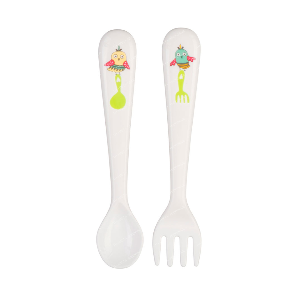 Happy Baby Cutlery set "FORK SPOON" (fork and spoon), art.15018