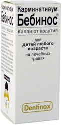 Dentinox Carminativeum Bebynos drops, 30 ml.