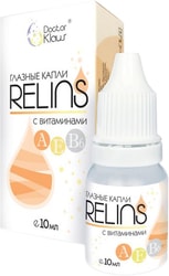 Doctor Klaus Relins drops with vitamins A, E, B6, 10 ml.