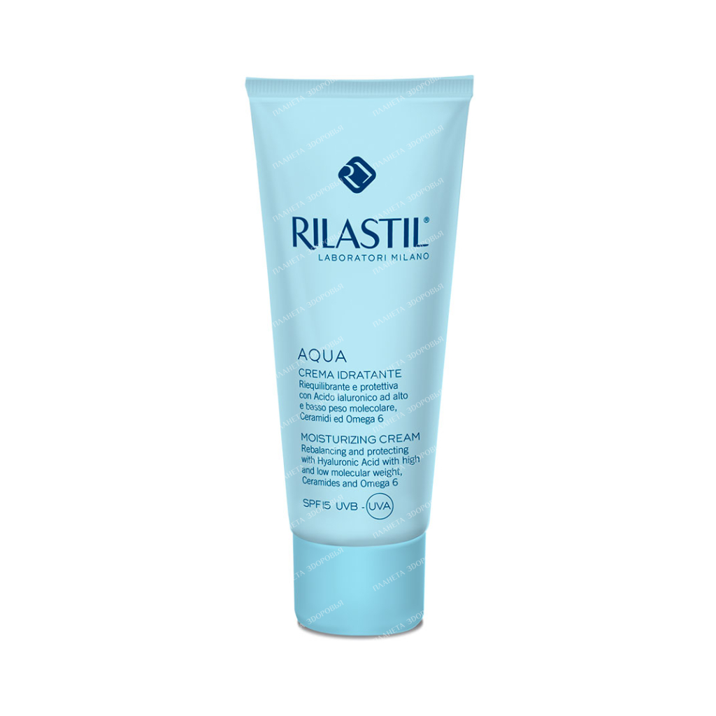 Rilastil AQUA Moisturizing eye contour cream, 15 ml