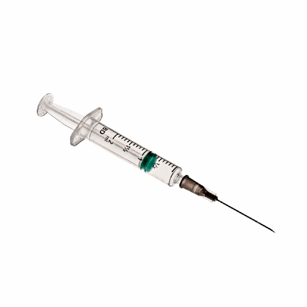 Syringe three-component BD Emerald 2ml with needle 23G x 1 1/4