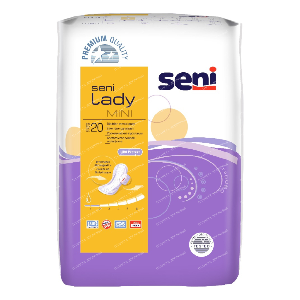 SENI LADY mini Urological pads 20 pcs