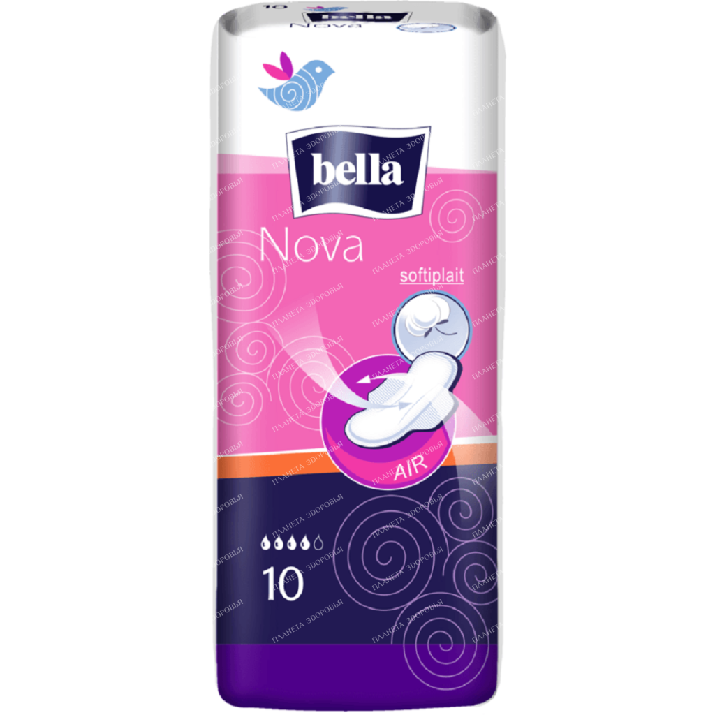 Bella Nova (softiplait) Sanitary pads for women, 10 pcs