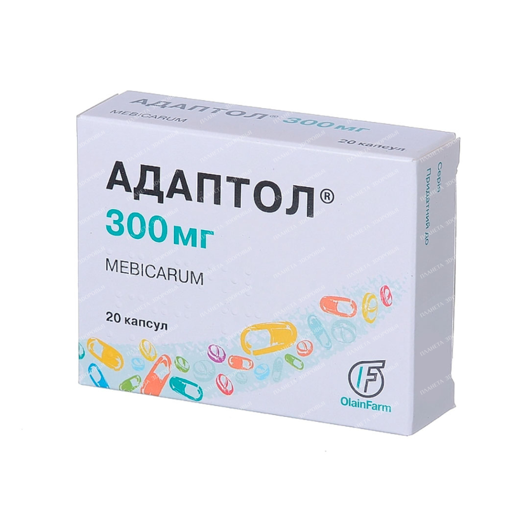 Adaptol capsules 300mg №10x2