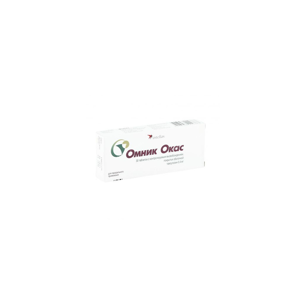 Omnic OKAS controlled release tablets p/o 0.4mg №10x3