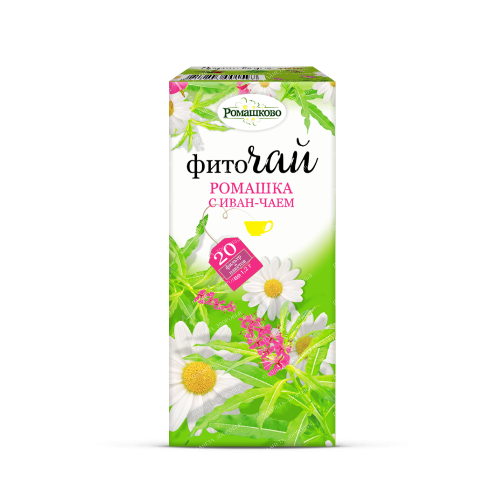 Herbal tea "Chamomile with Ivan-tea" filter bags 1.2g №20