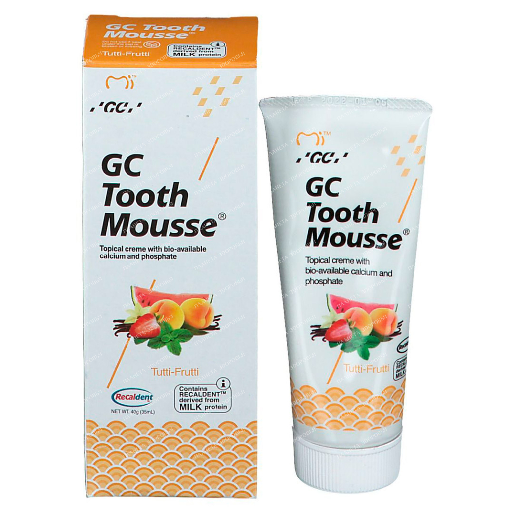 GC MI Paste Plus oral hygiene cream fruit flavor 35ml