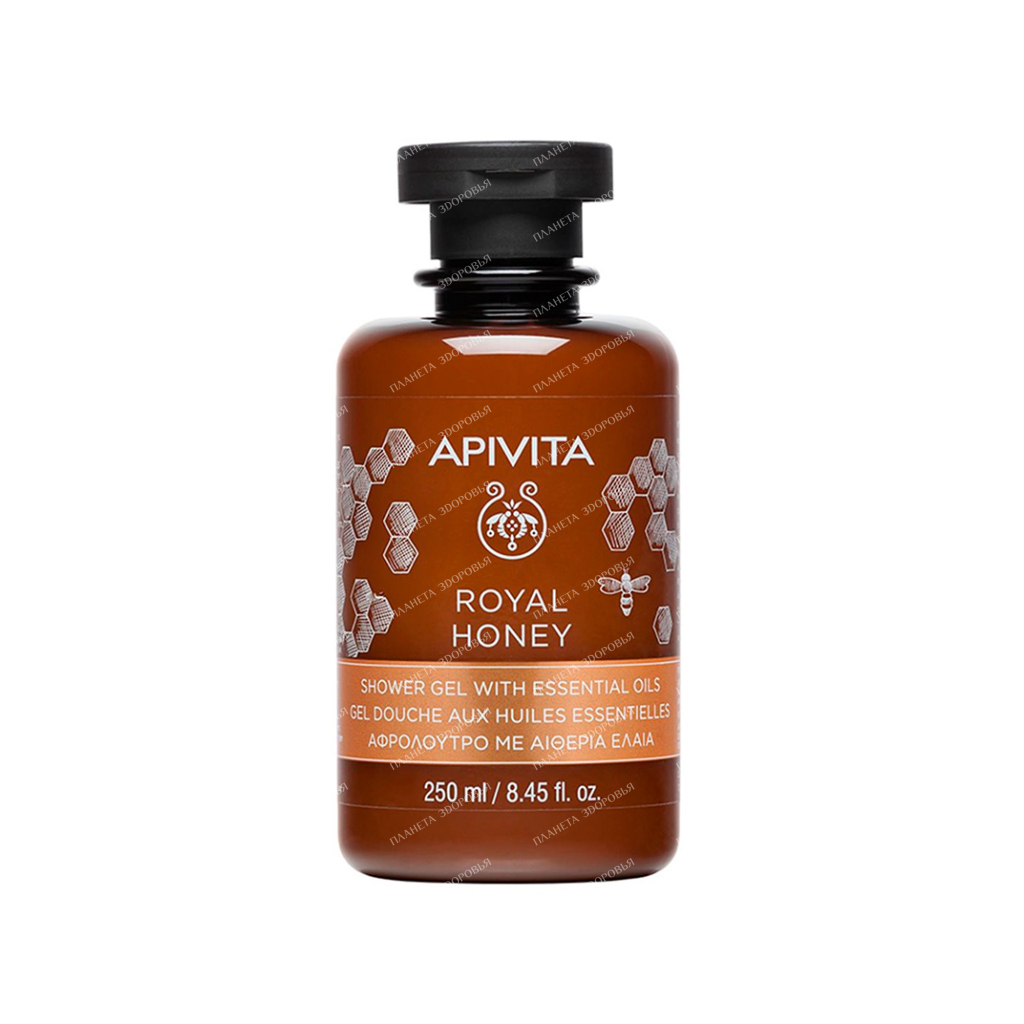 APIVITA Royal Honey Shower Gel With Essential Oils / ROYAL Honey Shower Gel With Essential Oils, 250 ml