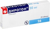 Gedeon Richter Diroton, 20 mg, 28 tab.