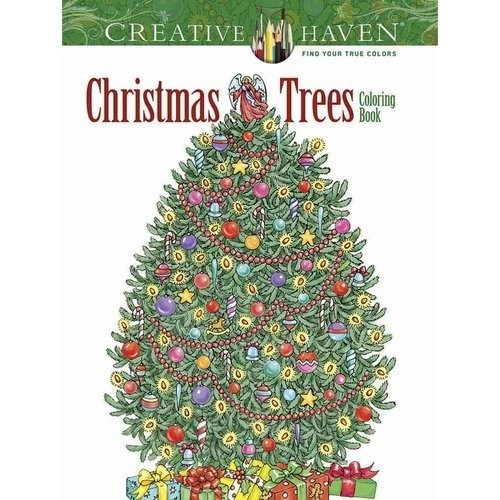 Creative Haven Christmas Trees Coloring Book | Creative Haven Christmas Trees Coloring Book