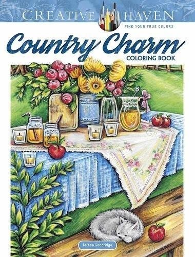 Country Charm. Coloring Book | Country Charm Coloring Book