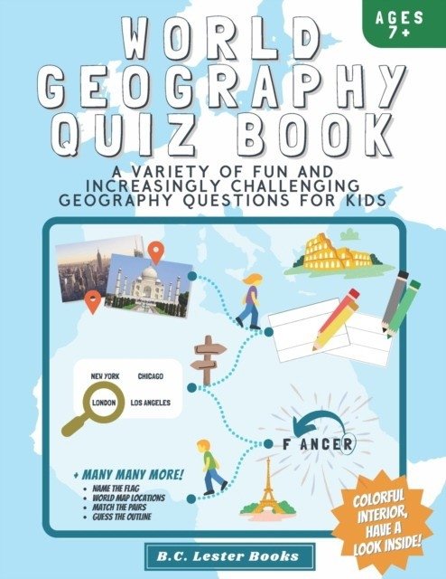 Книга викторин по мировой географии | World Geography Quiz Book