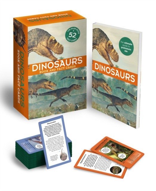 Динозавры: Книга и карточки с фактами | Dinosaurs: Book and Fact Cards