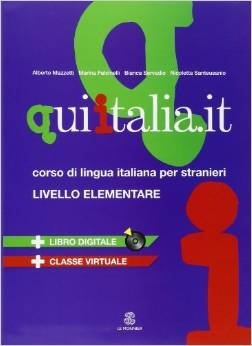 Qui Italia.it Уровень: Начальный. Книга (+ DVD) | Qui Italia.it Elementary Level Book (+ DVD)