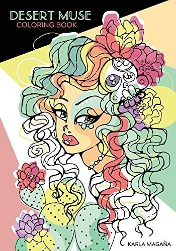 Книжка-раскраска "Пустынная муза" | Desert Muse Coloring Book