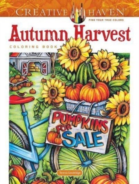 Creative haven autumn harvest coloring book | Creative Haven Autumn Harvest Coloring Book