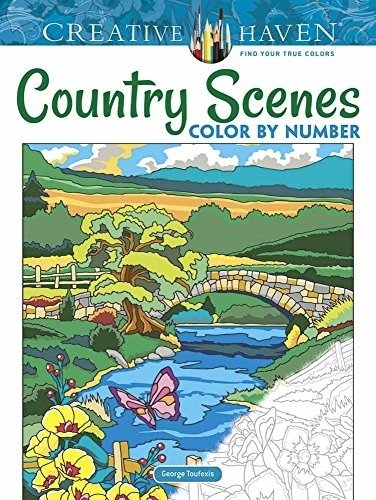 Country Scenes. Color by Number | Country Scenes: Color by Number