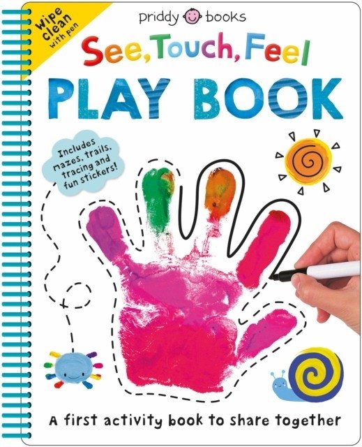 Смотри, трогай, чувствуй: развивающая книга | See, Touch, Feel: Sensory Play Book
