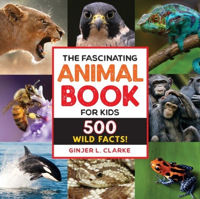 Удивительная книга животных для детей: 500 диких фактов | The Fascinating Animal Book for Kids: 500 Wild Facts