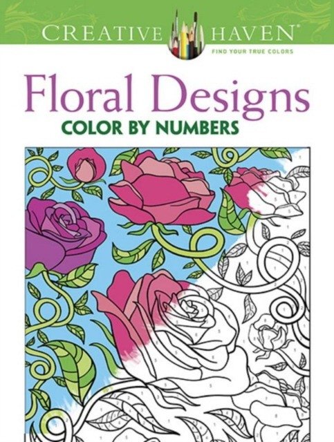 Floral Design. Color By Number | Floral Design: Color by Number