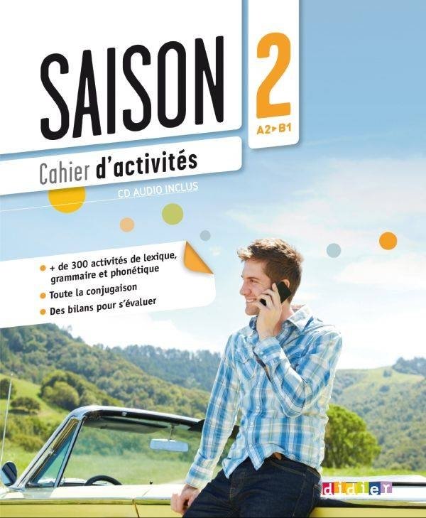 Saison 2. Cahier (+ Audio CD) | Season 2. Workbook (+ Audio CD)