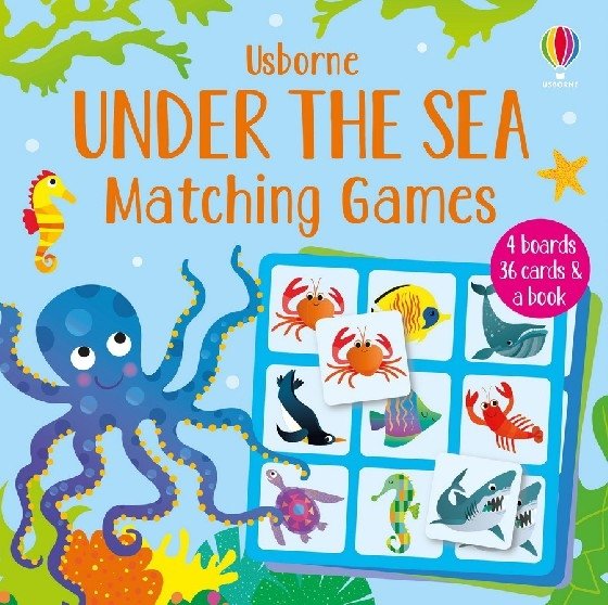 Под водой. Игры на сопоставление | Under the Sea. Matching Games