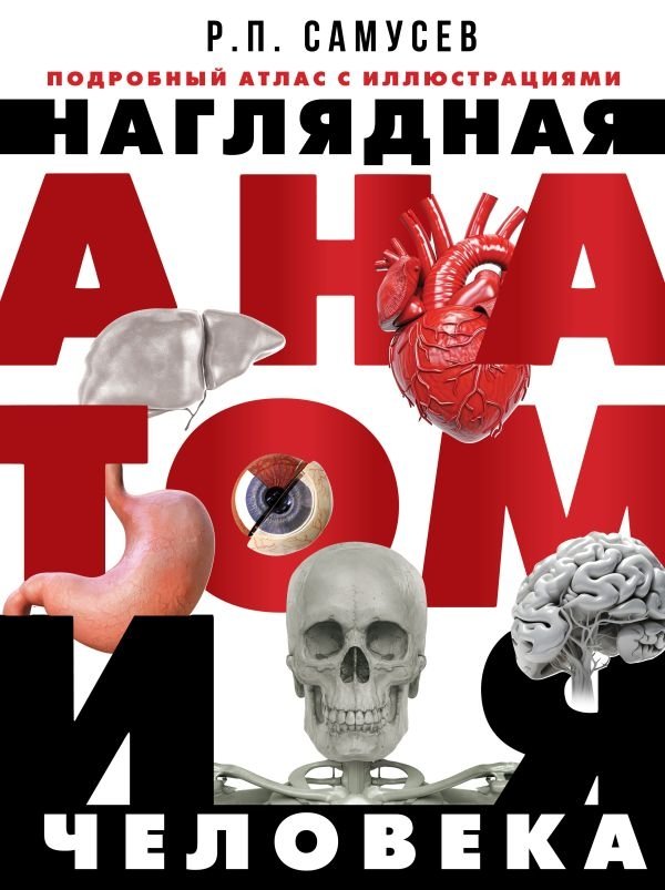 Наглядная анатомия человека. Подробный атлас с иллюстрациями | Human Anatomy: A Detailed Atlas with Illustrations