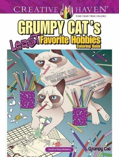 Creative Haven Grumpy Cat's Least Favorite Hobbies | Creative Haven Grumpy Cat's Least Favorite Hobbies