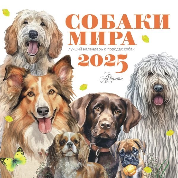 Собаки мира. Календарь для детей на 2025 год | Dogs of the World: 2025 Children's Calendar