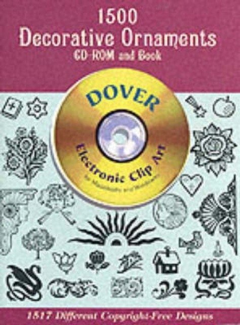 1500 Декоративных Орнаментов CD-ROM и Книга | 1500 Decorative Ornaments CD-ROM and Book