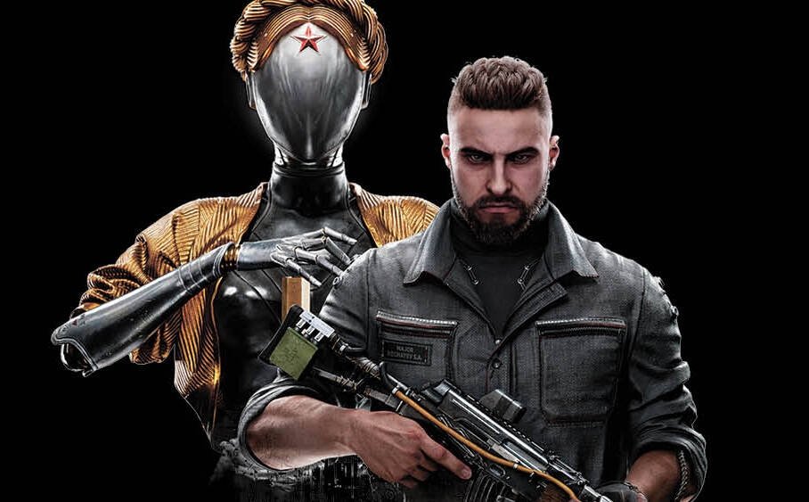 Кардхолдер Atomic Heart. Близняшка и майор Нечаев | Atomic Heart Cardholder. Twins and Major Nechaev