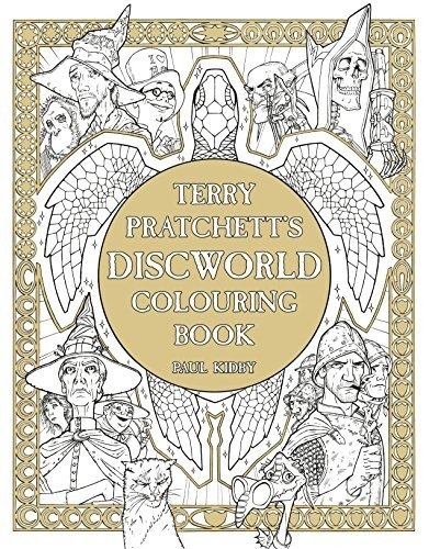 Раскраска по Плоскому миру Терри Пратчетта | Terry Pratchett's Discworld Colouring Book