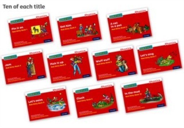 Read Write Inc. Phonics: Red Ditty Books Pack of 100 | Read Write Inc. Phonics: Red Ditty Books Pack of 100