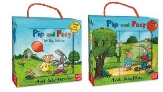 Pip and Posy book and blocks set | Pip and Posy Book and Blocks Set
