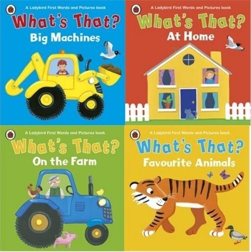 Что это? Набор из 4 книг | What's That? 4-Board Book Pack