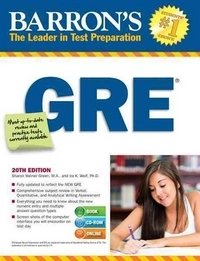 Barron's GRE (+ CD-ROM) | Barron's GRE with CD-ROM